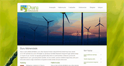 Desktop Screenshot of durumuhendislik.com